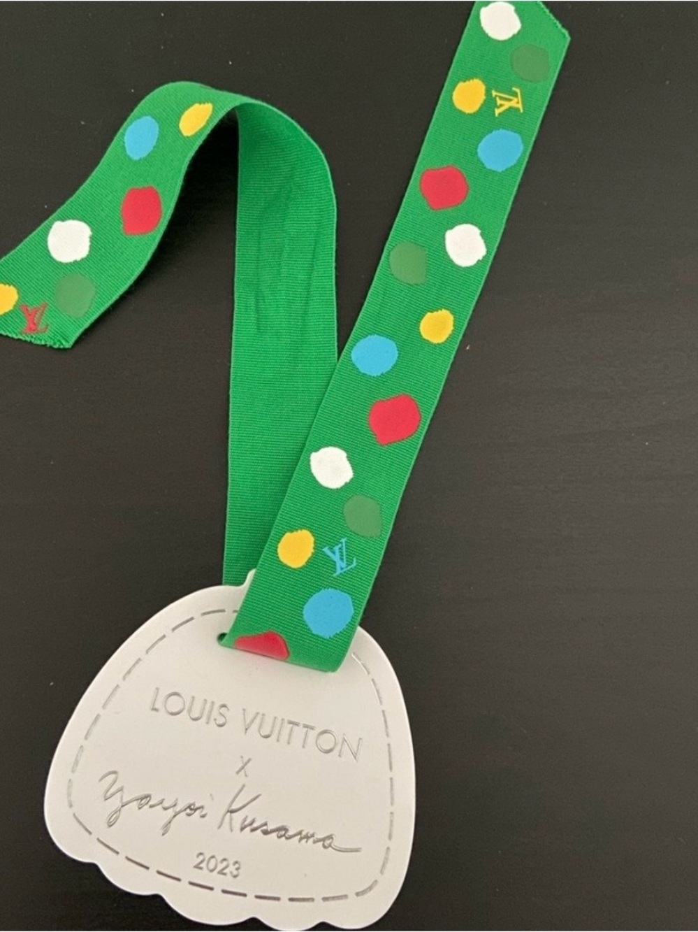 Louis Vuitton Yayoi Kusama Gift Tag - Limited edition